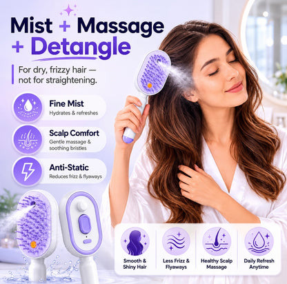 Smart Mist Hair Brush